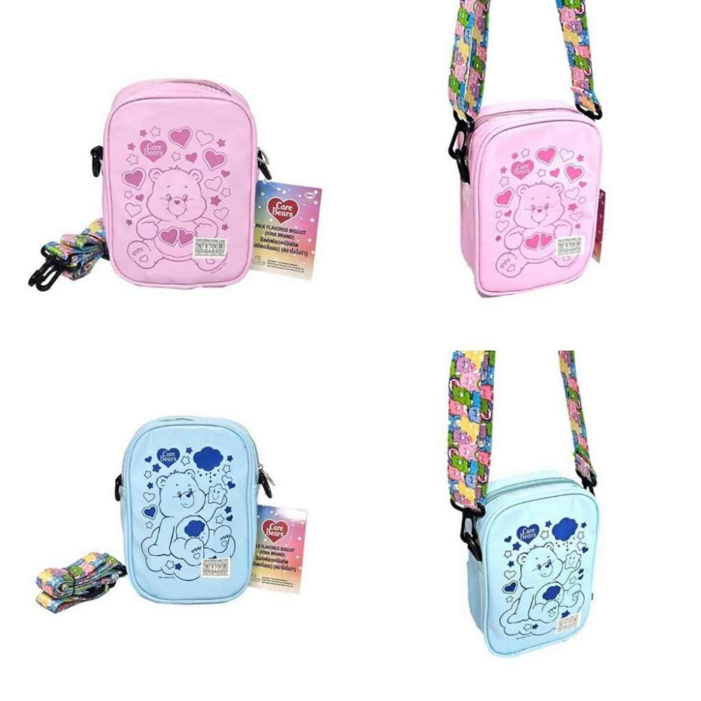 泰國 CARE BEARS 髮夾 側背包 711正版限定-細節圖3