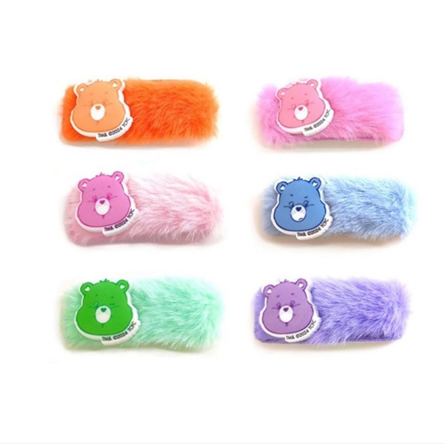 泰國 CARE BEARS 髮夾 側背包 711正版限定-細節圖4