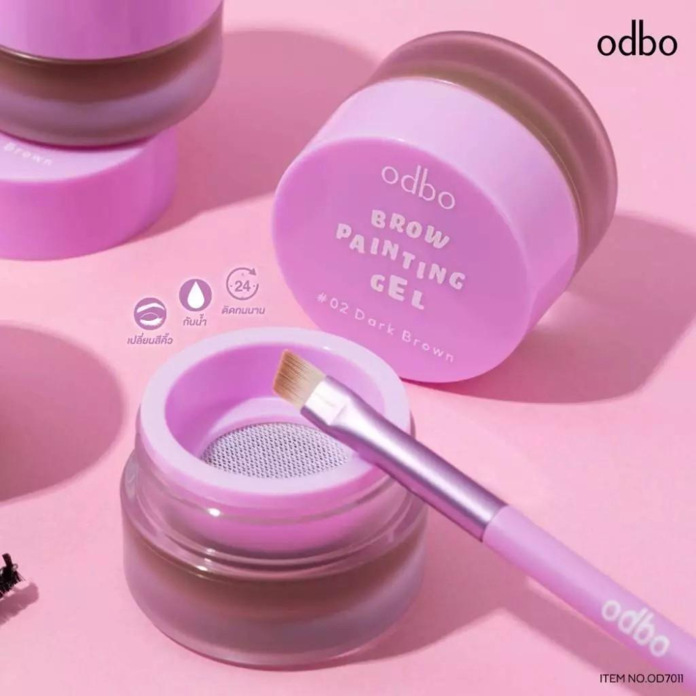 泰國 ODBO 眉筆 眉膠 眉膏 繪眉凝膠-細節圖6