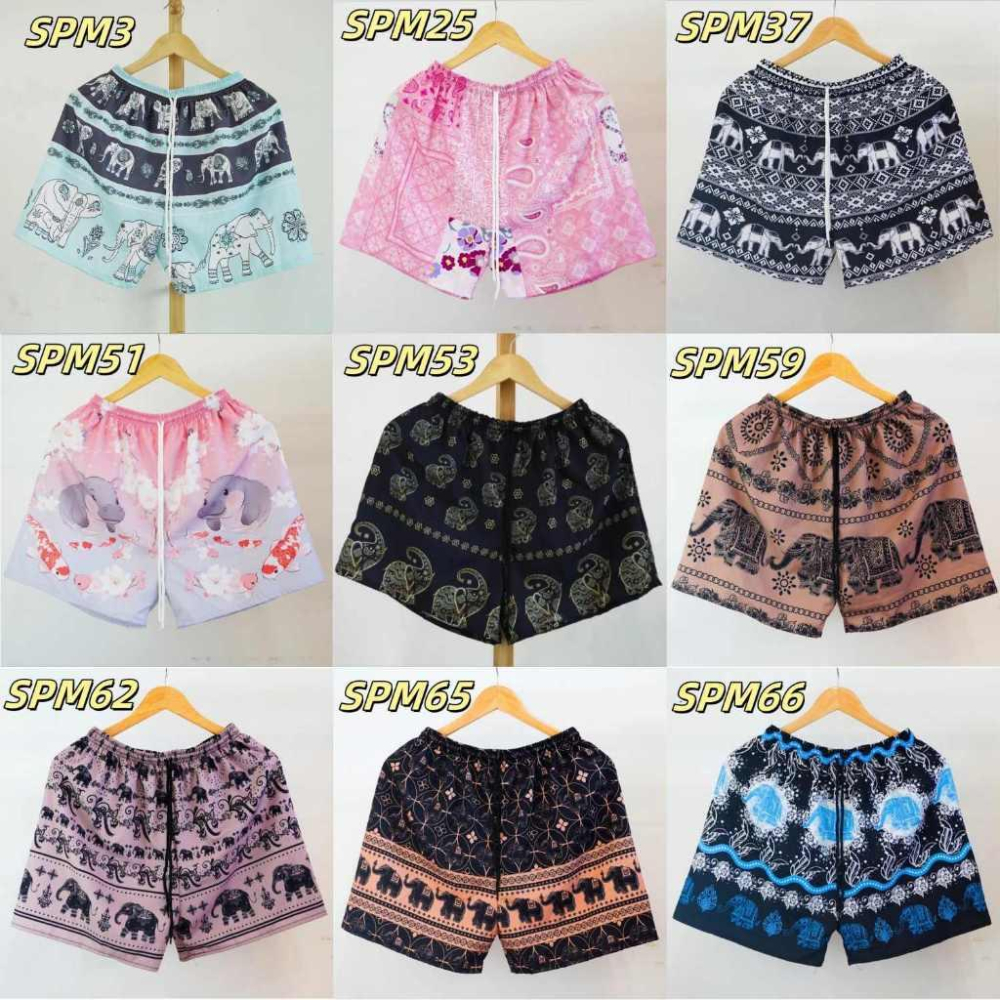 泰國 大象短褲 沙龍短褲 飄飄短褲 男女可穿-細節圖3
