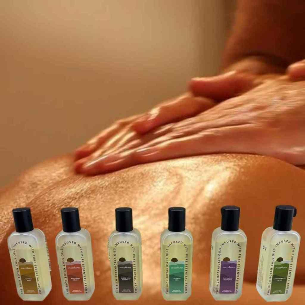 泰國 Phutawan 普妲旺 按摩油 泡澡油 花香精油-細節圖3