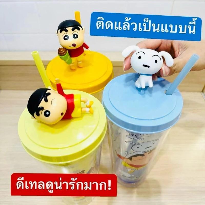 泰國 蠟筆小新 水杯 杯子 711限量 3D 飲料杯-細節圖5