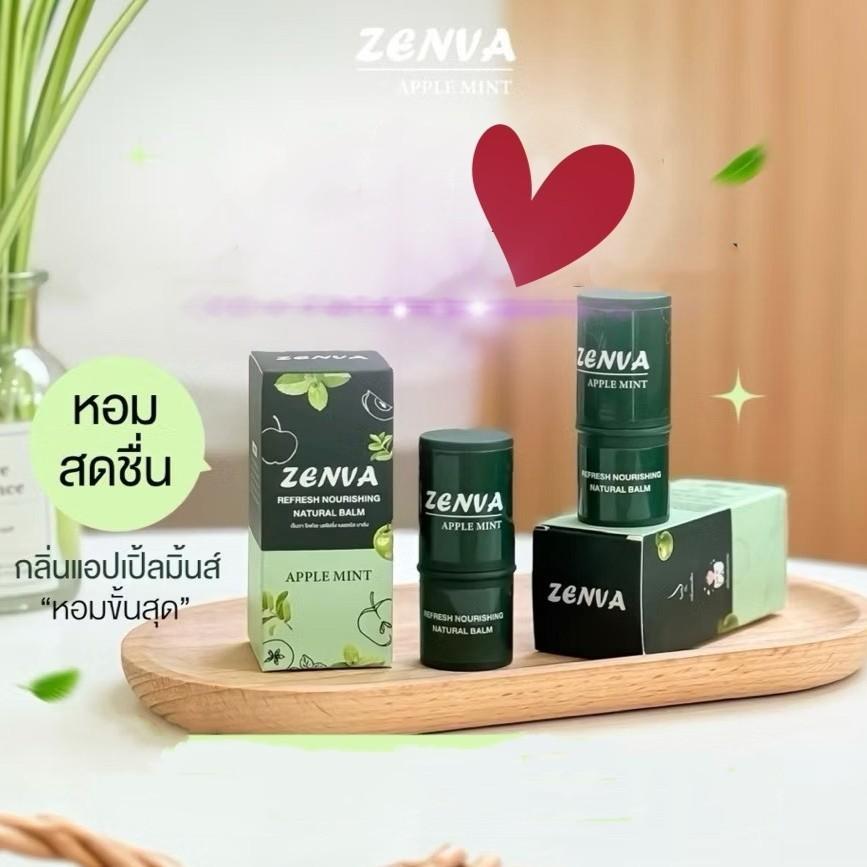 泰國 ZENVA 香膏 蘋果薄荷香膏 香氛棒 香燻棒-細節圖4