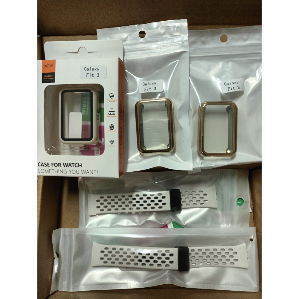 三星 galaxy fit3 智慧手錶 雲霧粉 全新未拆-細節圖3