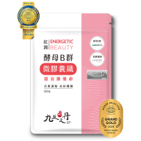 九五之丹 酵母B群+鐵 30顆/包 維生素B 綜合B群 鐵劑 葉酸 綜合維他命 女性保健