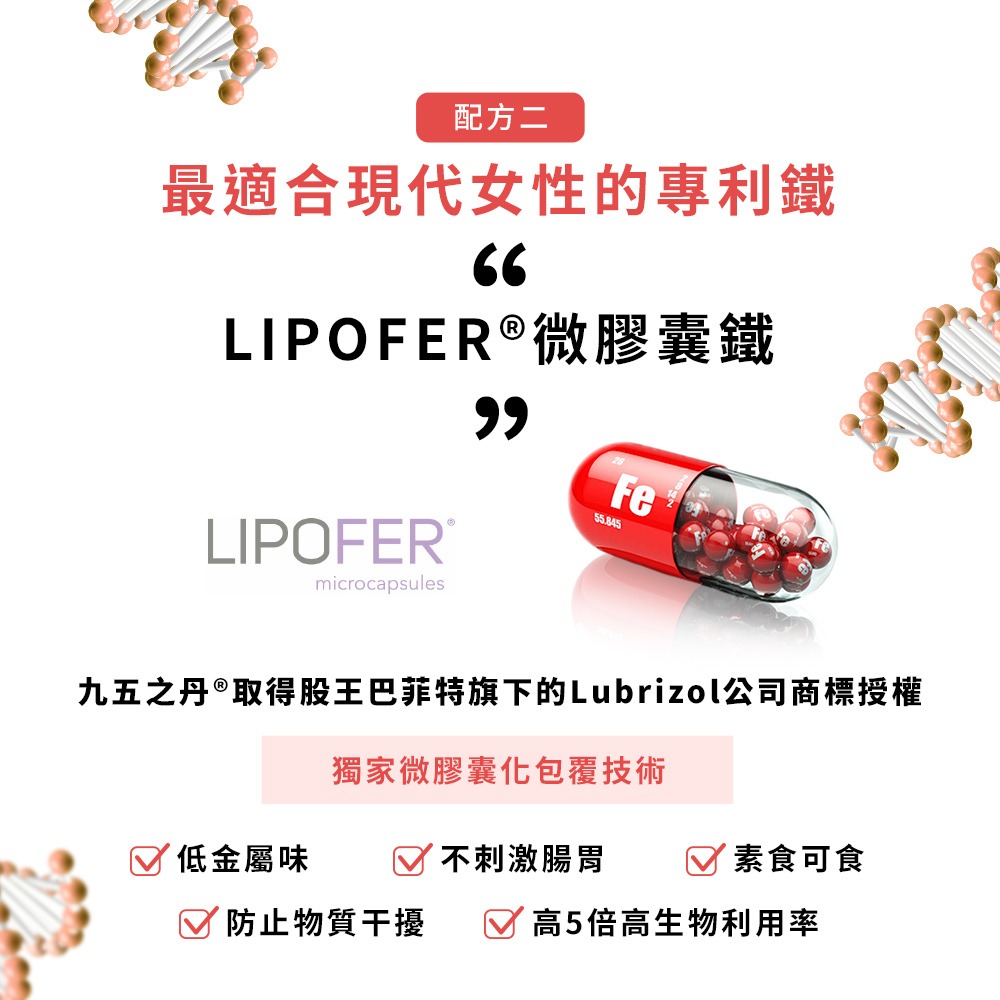 九五之丹 酵母B群+鐵 30顆/包 女性B群 酵母B群 微膠囊鐵 綜合B群 女性保健 愛美族 紅潤好氣色 素食族補給-細節圖7