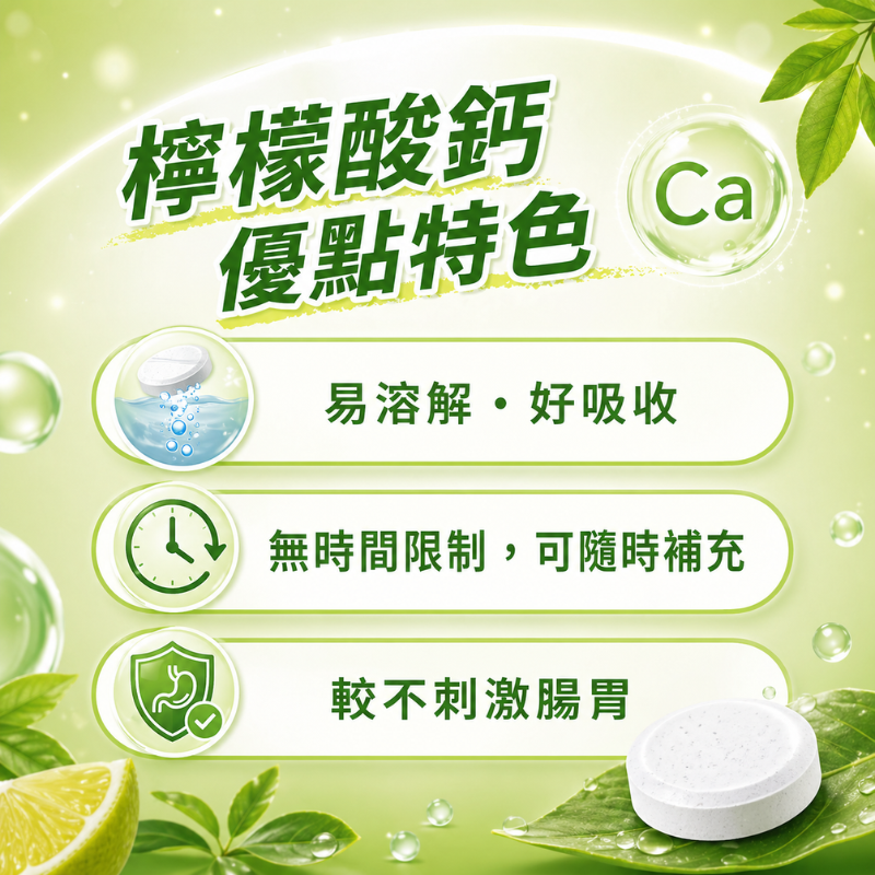 檸檬酸鈣 每錠含200mg 100錠/盒 瑞士藥廠 鈣立克錠 咀嚼錠 鈣片 補鈣 孕婦鈣 兒童鈣-細節圖3