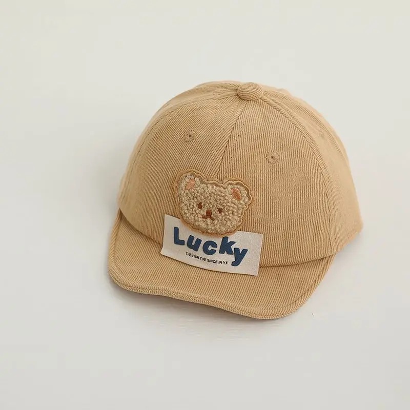 可愛小熊🐻休閒百搭鴨舌帽-規格圖6