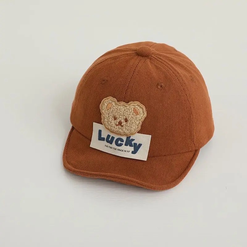 可愛小熊🐻休閒百搭鴨舌帽-規格圖6