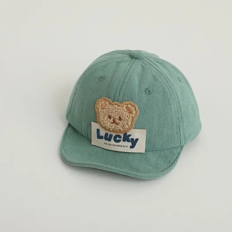 可愛小熊🐻休閒百搭鴨舌帽-規格圖6