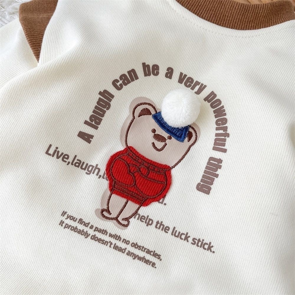 韓國童裝🇰🇷寶寶秋冬刷毛連體衣-細節圖5