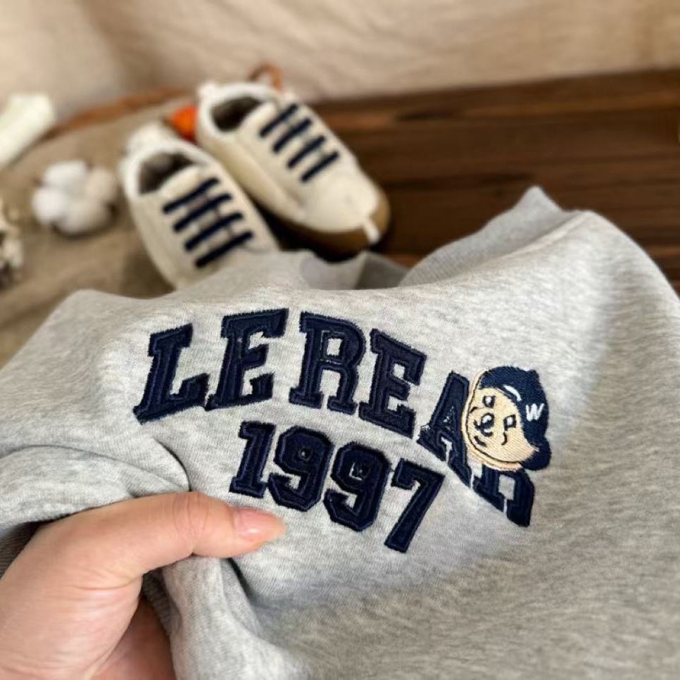 秋冬寶寶/兒童小熊衛衣褲兩件套-細節圖4