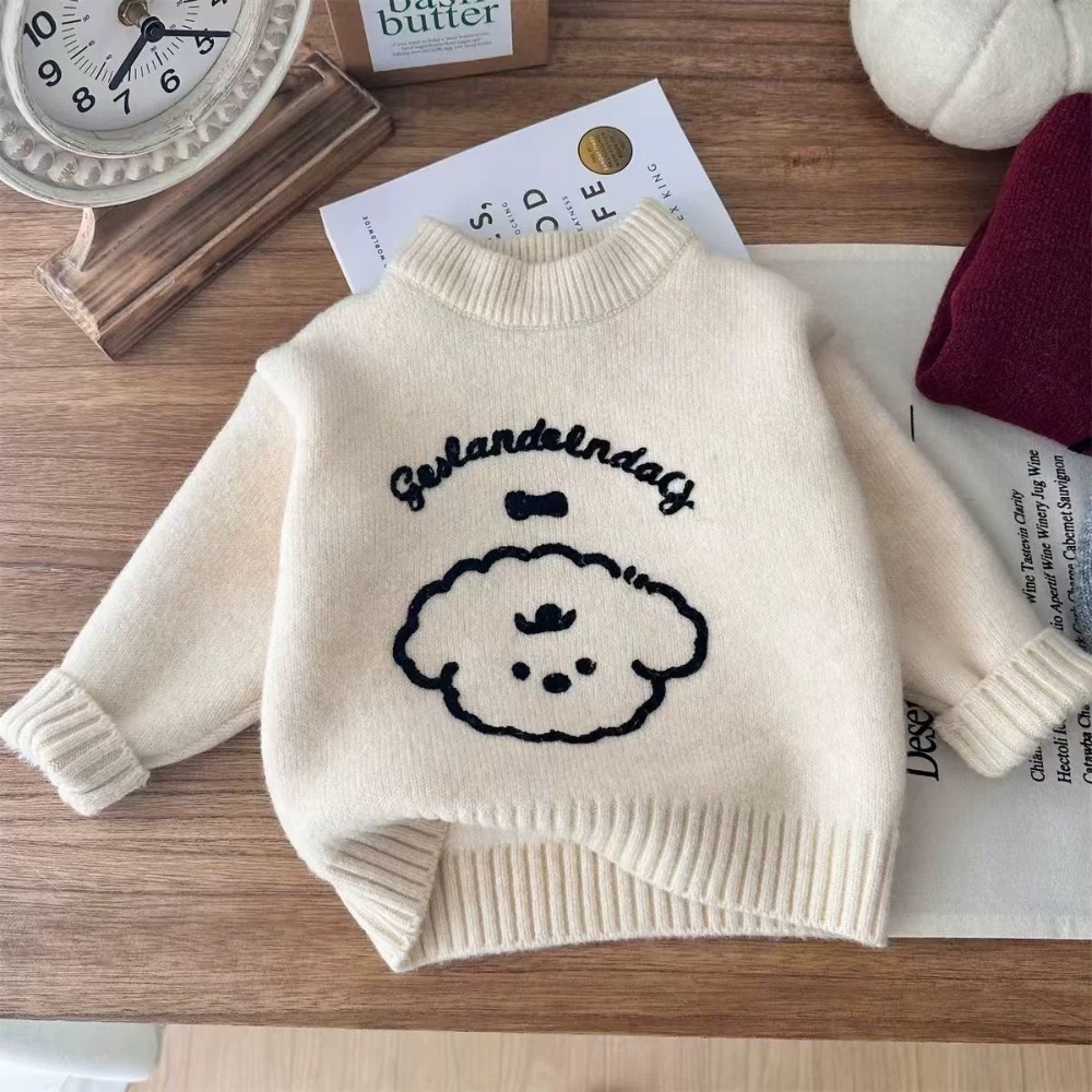 寶寶冬天加絨針織衫🧶-細節圖3