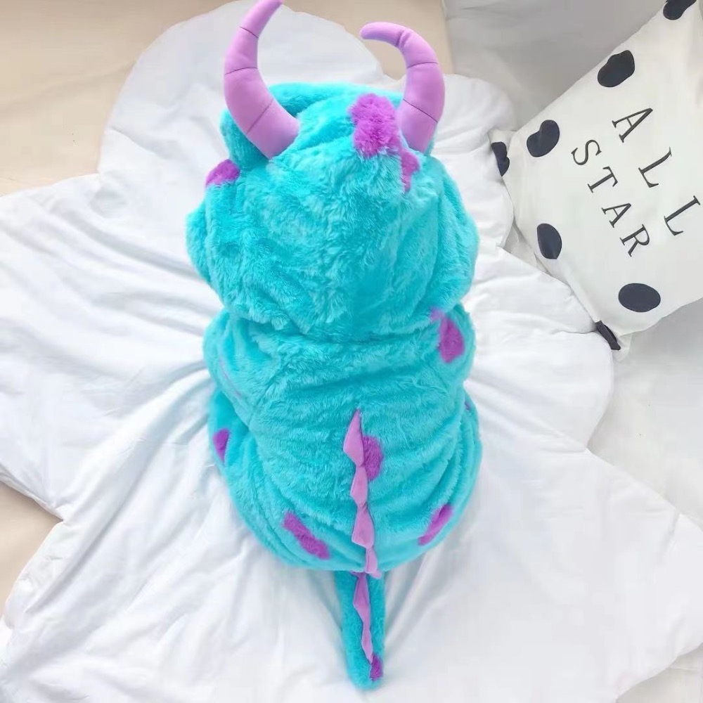 寶寶冬季恐龍加絨加厚連體爬行外出服🦕-規格圖4