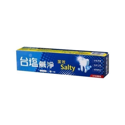 買一送一 台鹽 鹹淨潔效牙膏 台鹽牙膏 台塩 鹹淨牙膏 150g 條