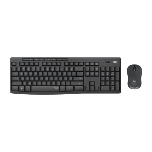 【含稅開發票】Logitech 羅技 MK295 黑 無線靜音滑鼠鍵盤組 全新公司