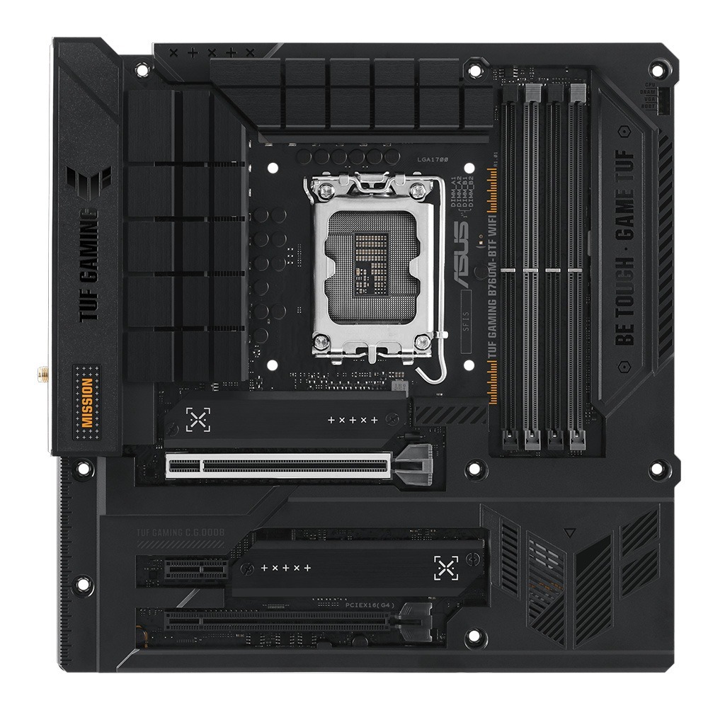 ASUS華碩 TUF GAMING B760M-BTF WIFI【M-ATX】D5/1700/背插式接頭-細節圖3