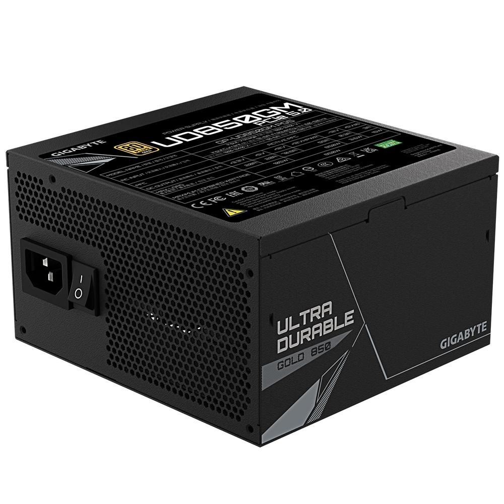 技嘉 850W 80 Plus金牌認證 全模組化 電源供應器 5年保固 (UD850GM PG5)-細節圖5