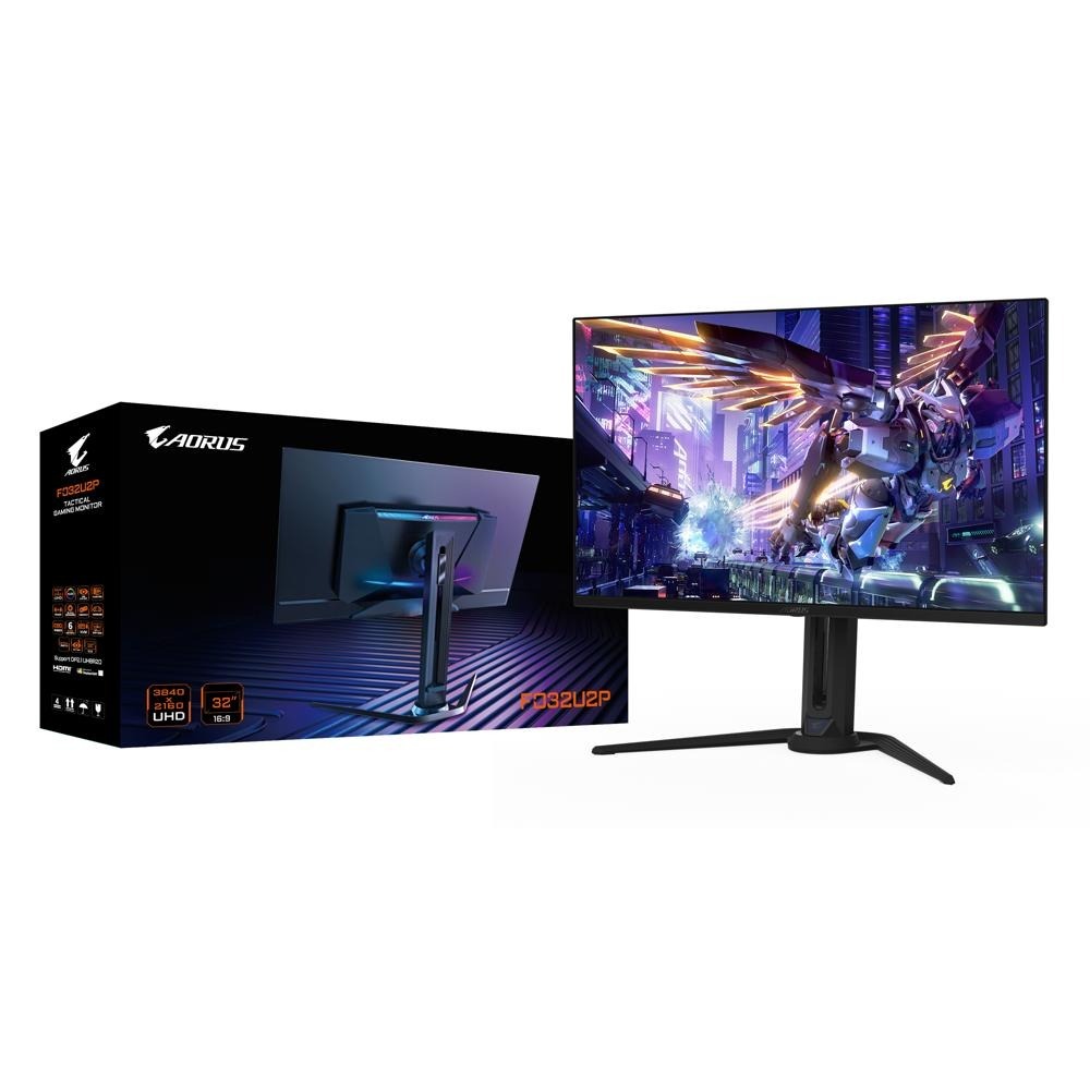 技嘉 AORUS FO32U2P 32型 4K電競螢幕 240Hz/0.03ms/QD-OLED面板-細節圖4