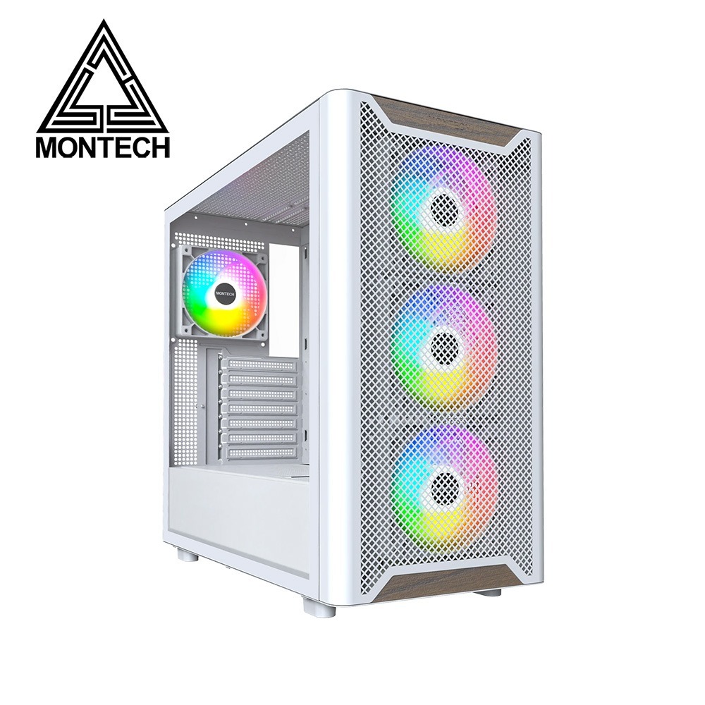 MONTECH 君主 XR Wood 玻璃透側機殼 (ATX/內附4風扇/Type-C/塔散175mm)-規格圖3
