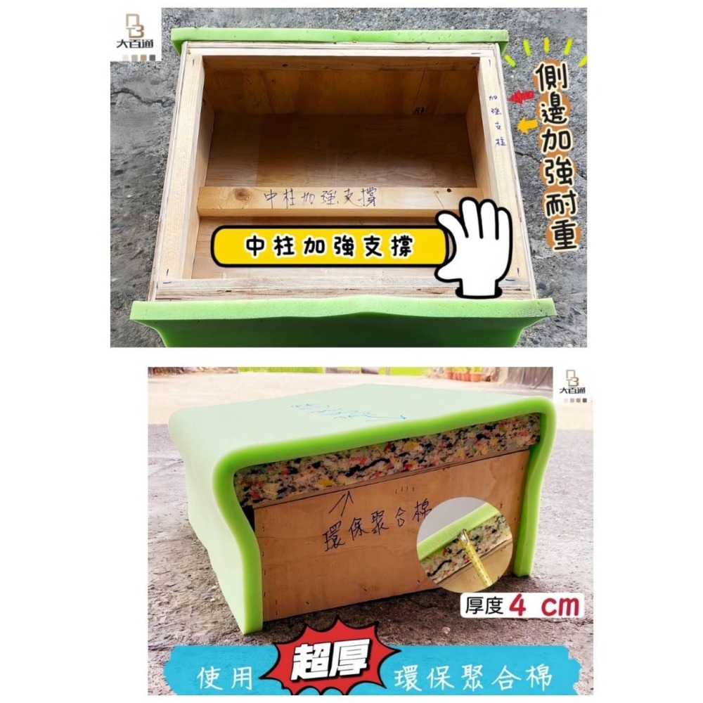 [台灣製造] 拜拜椅 跪拜椅 跪墊 跪椅 單人跪墊 佛具批發 不摻雜大陸料 特價-細節圖4