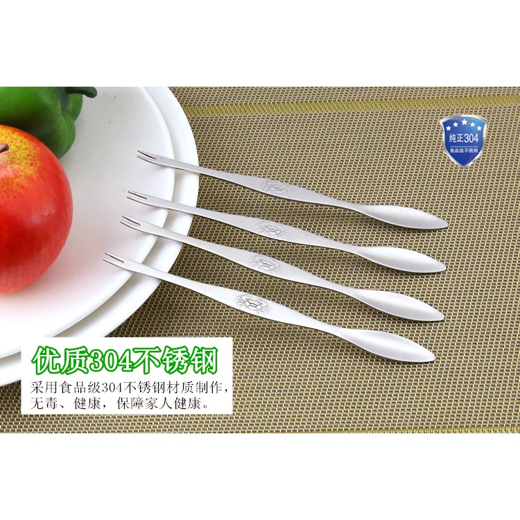 全新不鏽鋼海鮮叉, 螃蟹叉, 龍蝦叉, 手工皂工具, 美勞工具-細節圖4