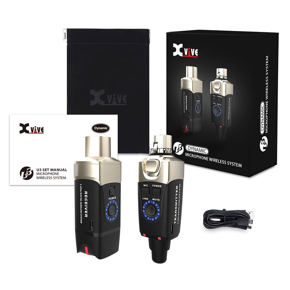 『立恩樂器』XVIVE U3 Microphone Wireless System 麥克風無線傳輸介面 XLR-細節圖5