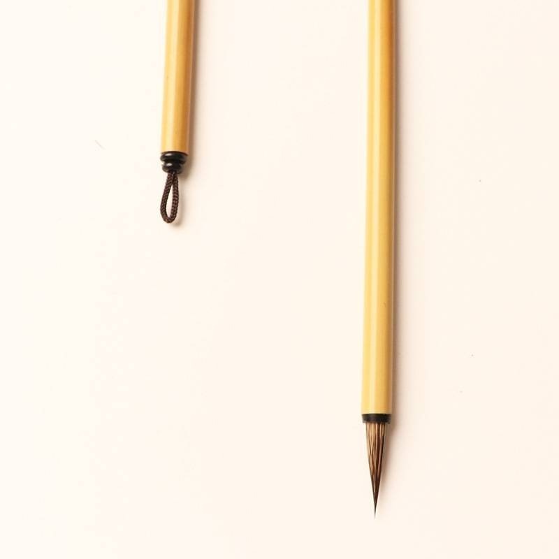 台灣快速出貨~ 書韻堂【黑尖紫毫】瘦金體 紫毫小楷毛筆狼毫蠅頭抄經瘦金體國畫人物白描勾線小號高檔毛筆-細節圖2