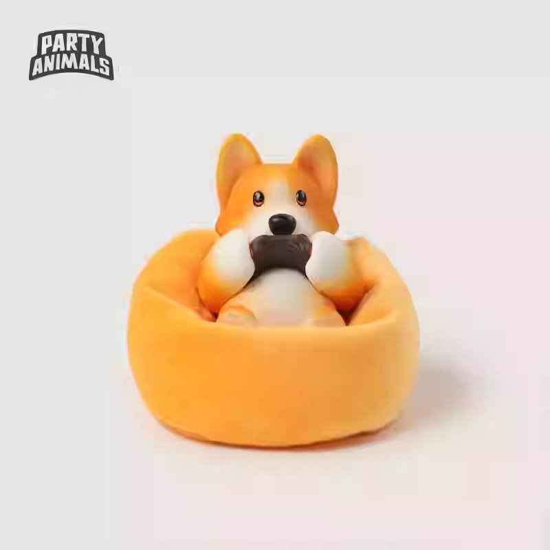 ｜Teddy shop｜快速出貨🚚PartyAnimals 猛獸派對 猛獸躺贏系列手辦 公仔 猛獸派對公仔-規格圖2