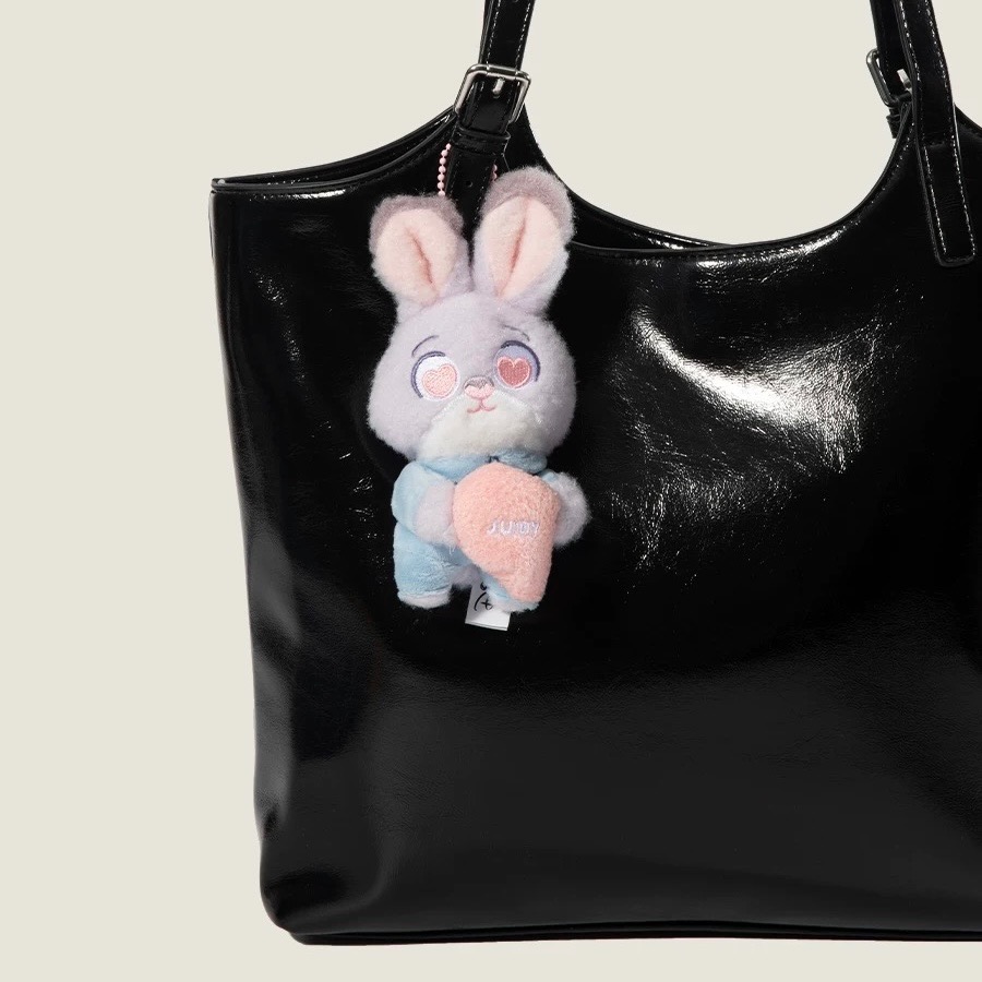 ｜Teddy shop｜WANGXIAO 2正版朱迪尼克瘋狂動物城包包掛件玩偶公仔磁吸情侶掛飾-細節圖5