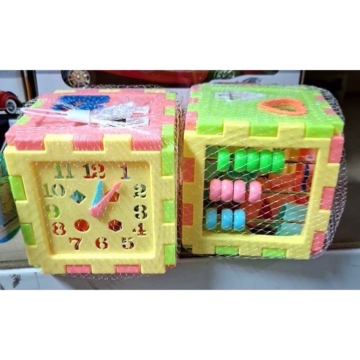 ［答夯屋］六面益智盒 時間 親子玩具-細節圖2