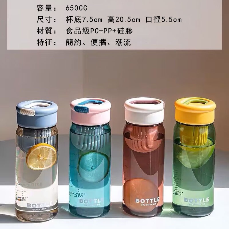 ［答夯屋］水壺 冷水杯 PC 650ml-細節圖4