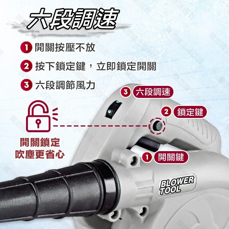 【台灣現貨🔥贈送兩件套組合 】鼓風機 吹葉機 吹風機 吹塵機 工業吹風機 電動鼓風機 清除灰塵 電腦清潔 超大風力-細節圖3