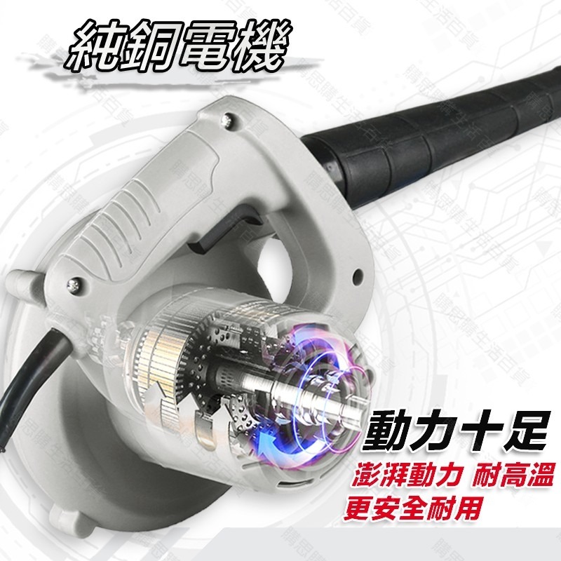 【台灣現貨🔥贈送兩件套組合 】鼓風機 吹葉機 吹風機 吹塵機 工業吹風機 電動鼓風機 清除灰塵 電腦清潔 超大風力-細節圖4