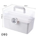 【台灣24H出貨🔥三層好收納】醫藥箱 收納箱 藥箱 保健盒 護理箱 化妝盒 收納籃 急救箱 藥盒 工具箱-規格圖10