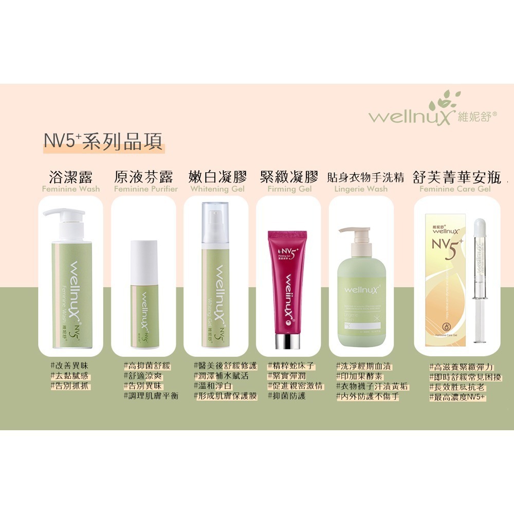 WellnuX 維妮舒 NV5+有感系列 原液芬露30ml雙件組-私密噴霧(改善異味舒緩不適 寶寶可用成分有機萃取)-細節圖6