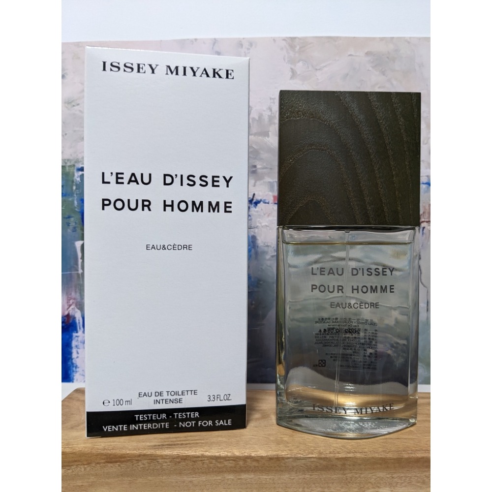 香親香愛～Issey Miyake 一生之水雪松男香 100ml/ Tester, EAU & CEDRE-細節圖2