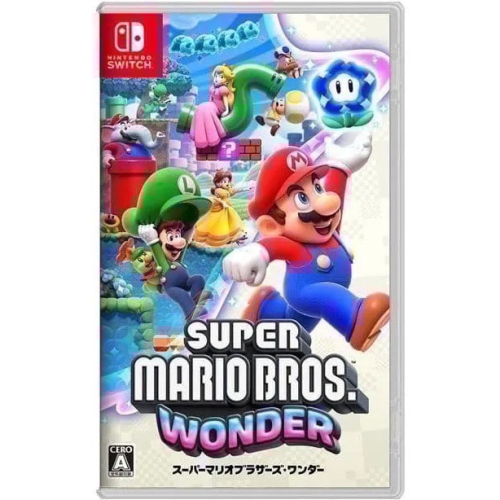 Switch 任天堂 Super Mario Bros. Wonder 瑪利歐驚奇 日版 中文字幕