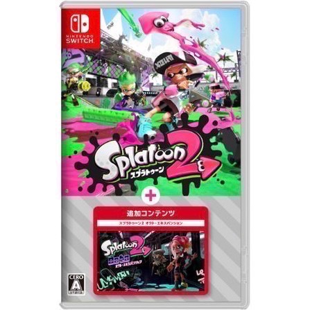 Switch 任天堂 Splatoon 斯普拉遁2 斯普拉遁3 漆彈大作戰 漆彈2 漆彈3 一般 擴充 日版 中文字幕-規格圖2