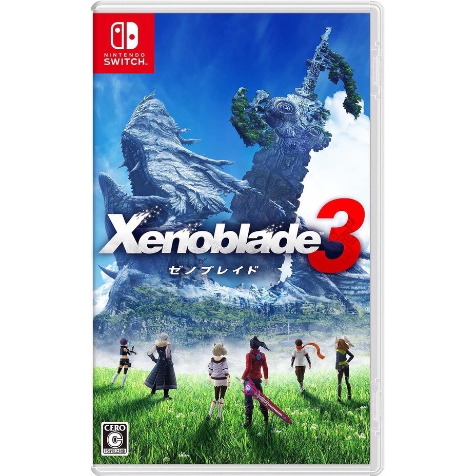 Switch 任天堂 異度神劍2 異度神劍3 異度神劍X 終極版 黃金國度 日版 中文字幕-規格圖1