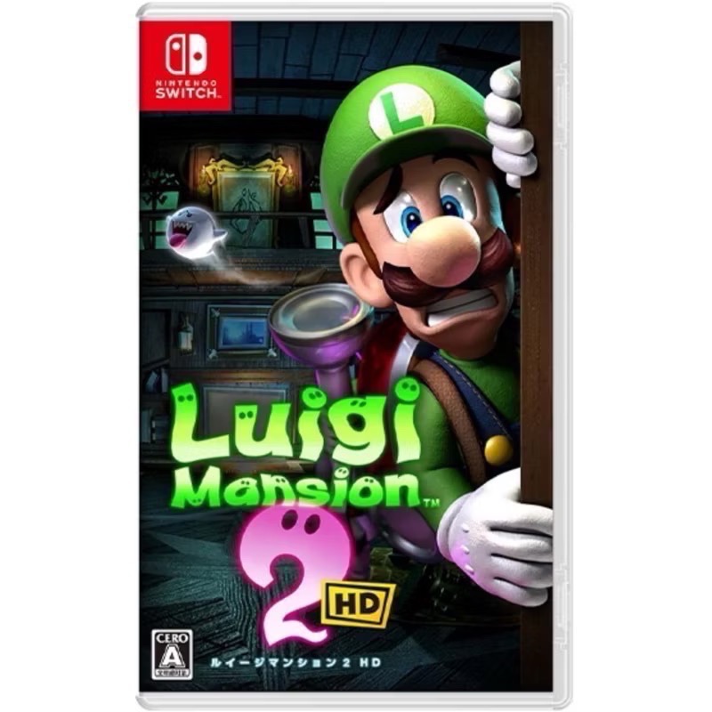 【指定店家】Switch 任天堂 Luigi Mansion 路易吉洋樓2 路易吉洋樓3 鬼屋2 鬼屋3 日版 中文字幕-規格圖1