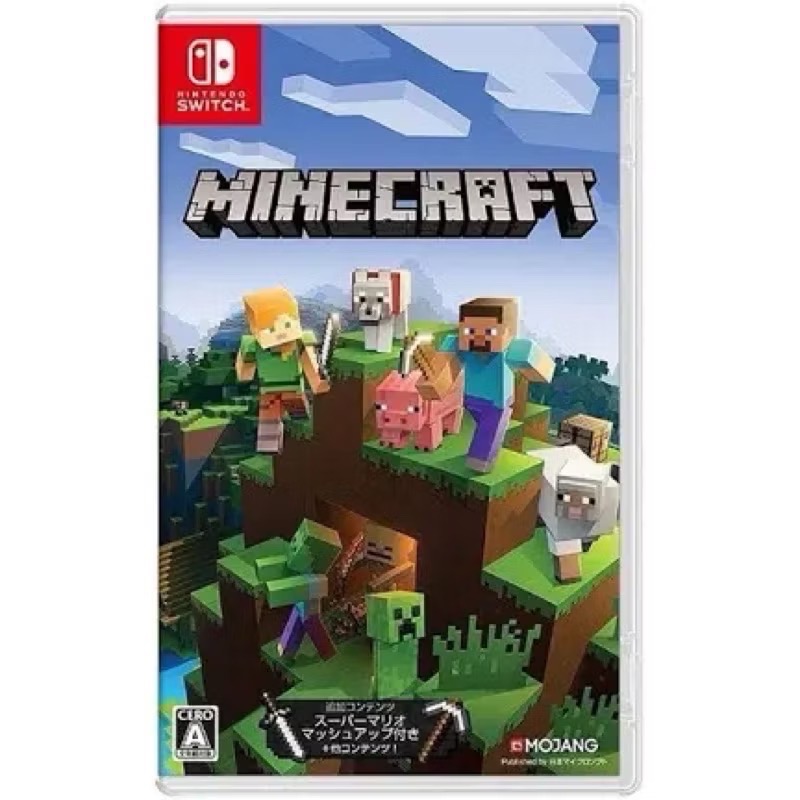 Switch 任天堂 Minecraft 創世神 麥塊 日版 中文字幕-規格圖1