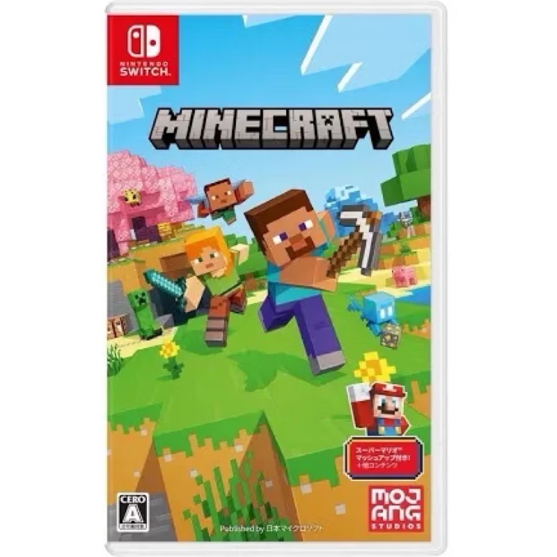 Switch 任天堂 Minecraft 創世神 麥塊 日版 中文字幕-規格圖1