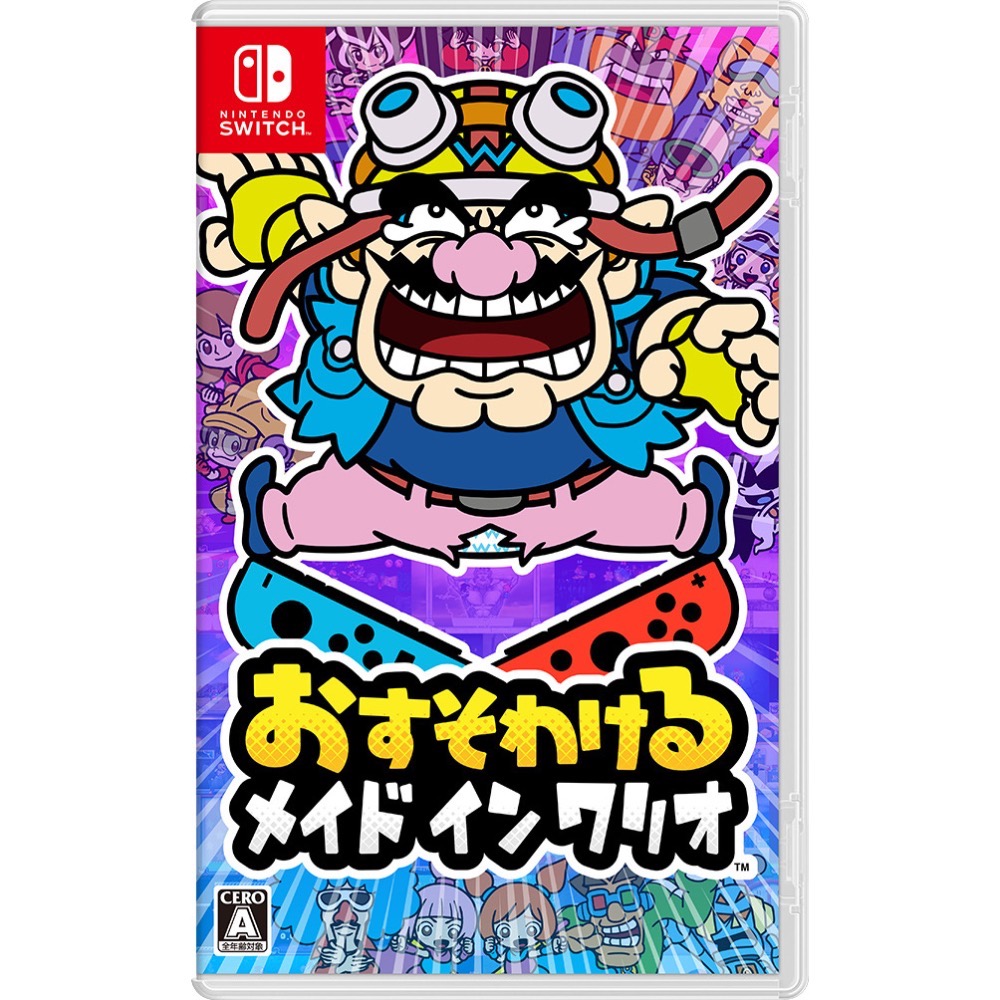Switch 任天堂 超級舞動 分享同樂 瓦利歐製造 日版 有中文字幕-規格圖1