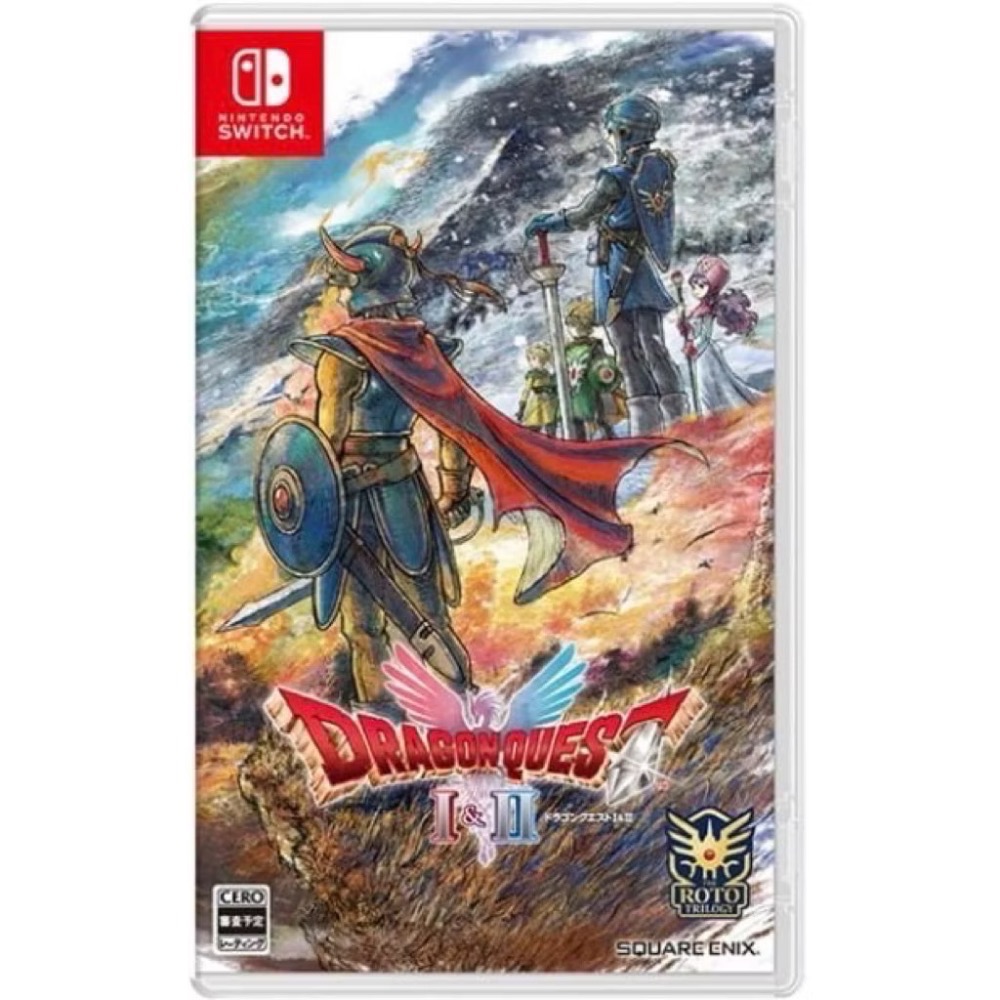 Switch 任天堂 DQ1+2 DQ3 勇者鬥惡龍1+2 勇者鬥惡龍3 HD-2D 勇鬥 日版 有中文字幕-規格圖1