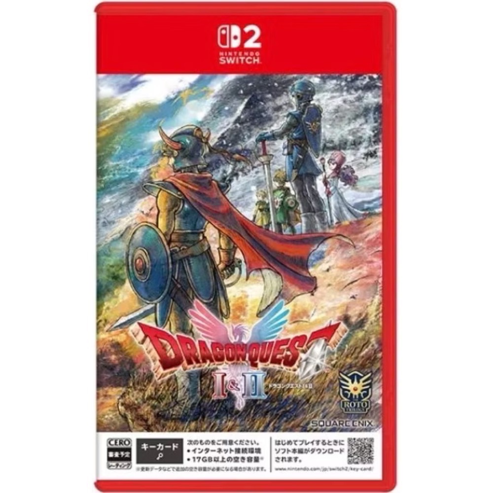 Switch 任天堂 DQ1+2 DQ3 勇者鬥惡龍1+2 勇者鬥惡龍3 HD-2D 勇鬥 日版 有中文字幕-規格圖1