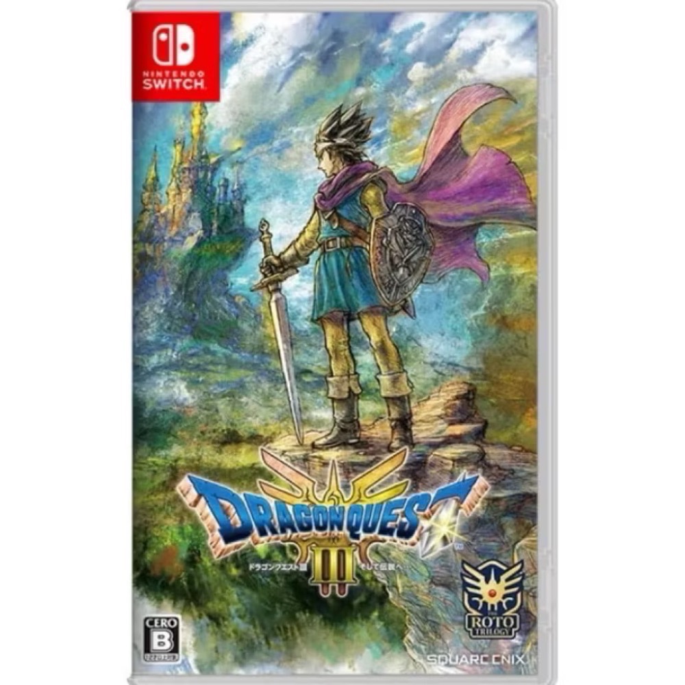 Switch 任天堂 DQ1+2 DQ3 勇者鬥惡龍1+2 勇者鬥惡龍3 HD-2D 勇鬥 日版 有中文字幕-規格圖1