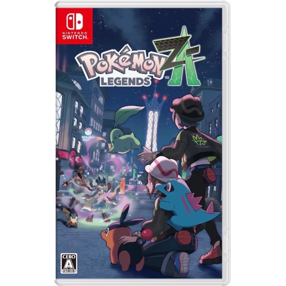 Switch 任天堂 Pokémon Z-A 寶可夢傳說ZA 寶可夢za 日版 中文字幕-規格圖1