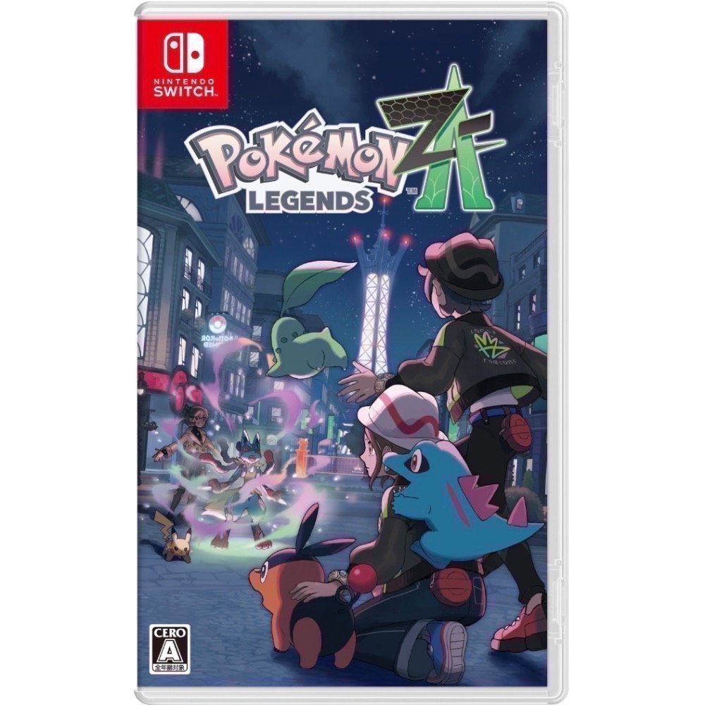 Switch 任天堂 Pokémon Z-A 寶可夢傳說ZA 寶可夢za 日版 中文字幕-規格圖1