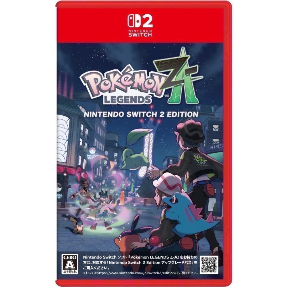Switch 任天堂 Pokémon Z-A 寶可夢傳說ZA 寶可夢za 日版 中文字幕-規格圖1
